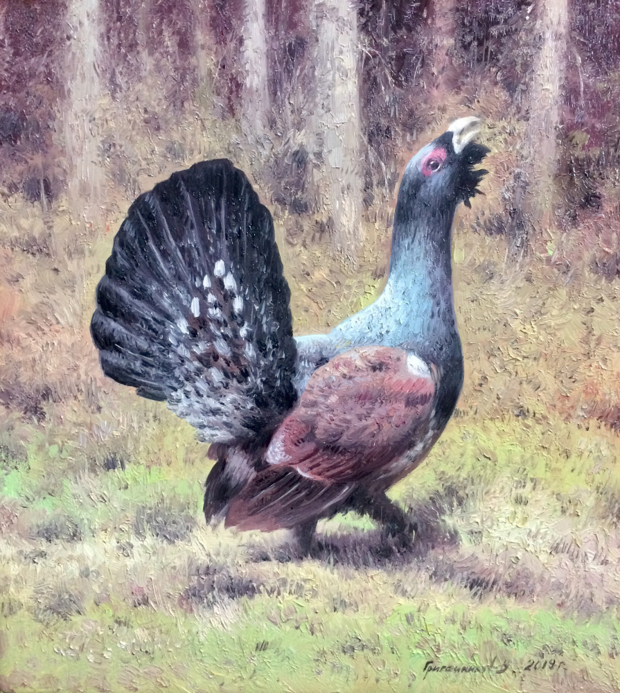 Vasily Ivanovich Gribennikov. Wood grouse