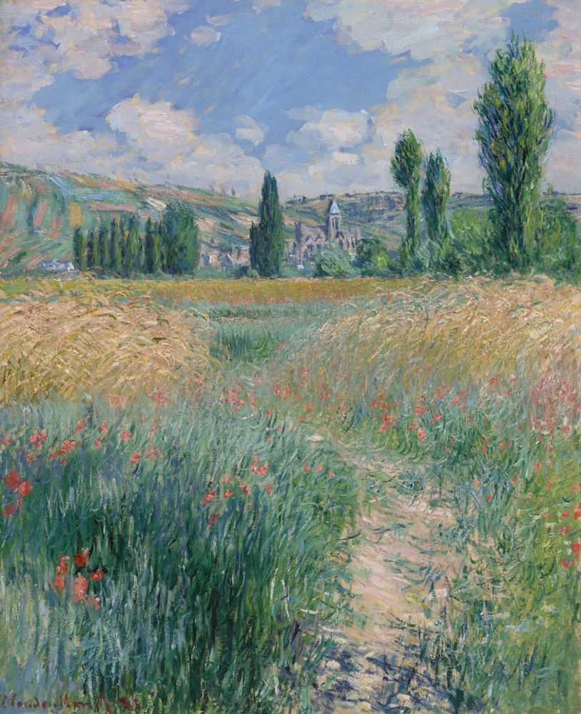 Claude Monet. Path on the Island of Saint Martin, Vétheuil