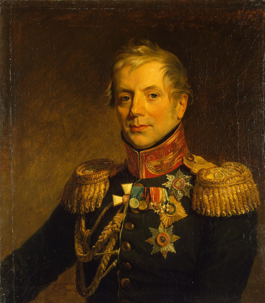 George Dow. Portrait of Peter Petrovich Konovnitsyn