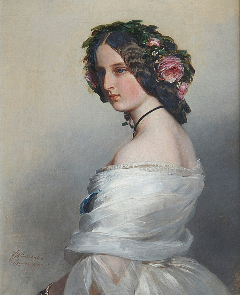 Franz Xaver Winterhalter. Lady Constance Leveson-Gower, later Duchess of Westminster