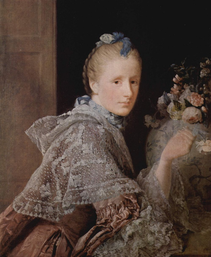 Allan Ramsey. Portrait of the artist's wife, Margaret Lindsay