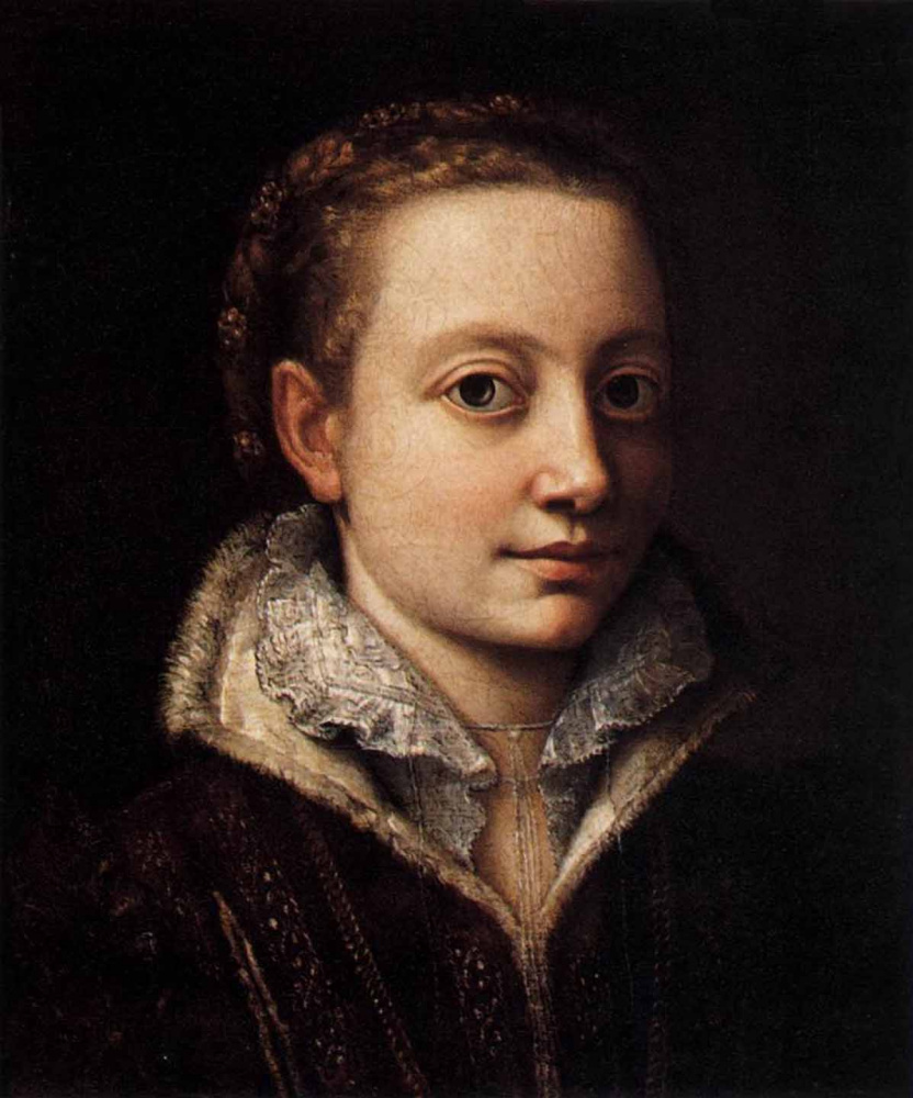 Sofonisba Anguissola. Minerva Angwissola, sister of the artist