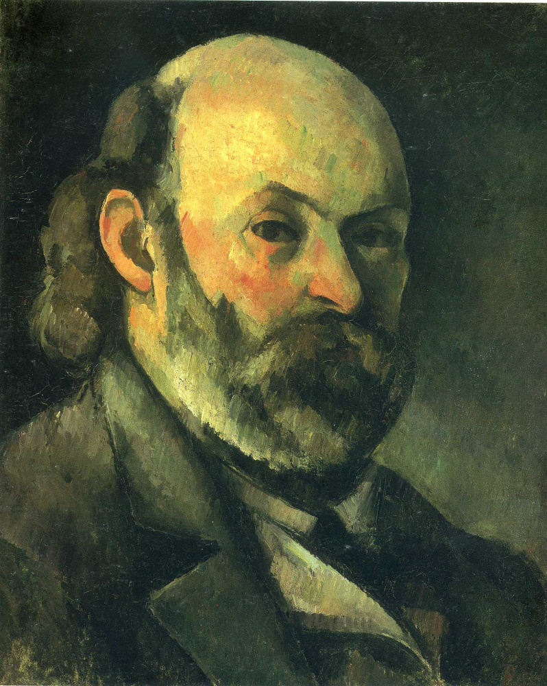 Paul Cezanne. Self-portrait
