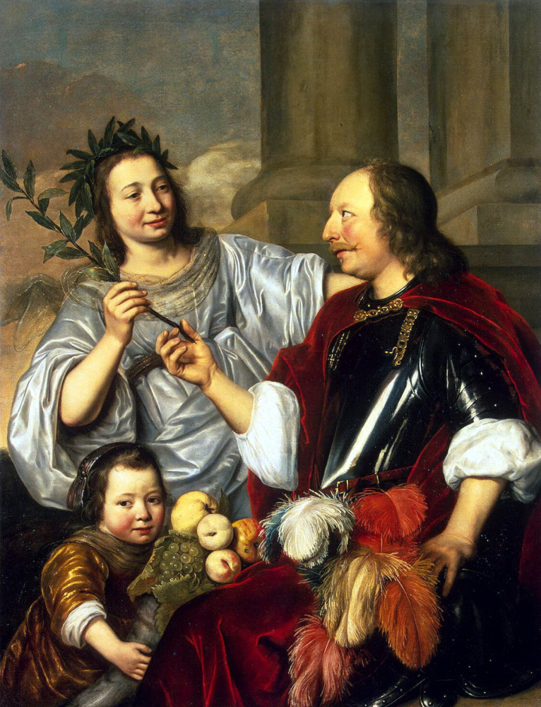 Jan de Bry. Allegorical family portrait