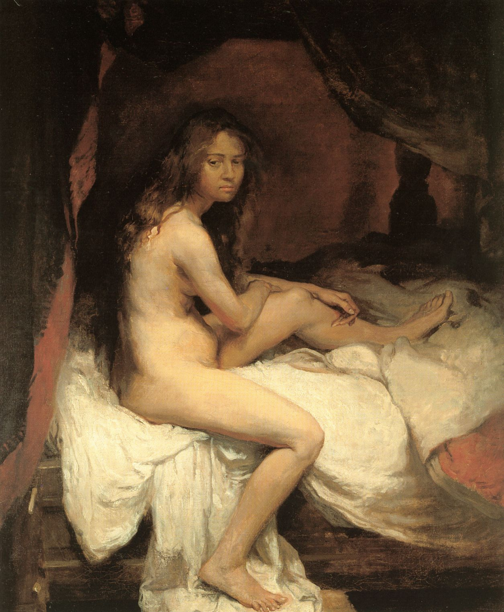 Buy a digital copy: William Orpen - Nude English woman, Mildura | Arthive