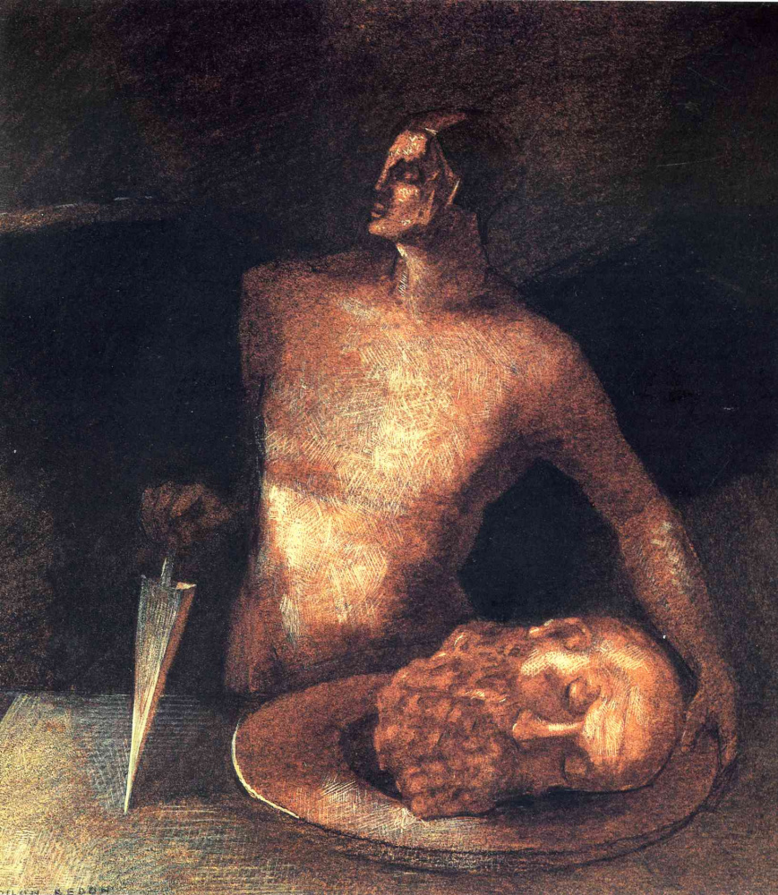 Odilon Redon. The angel of executions