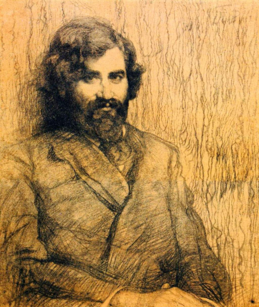 Isaac Brodsky. Portrait of V.N. Gordin