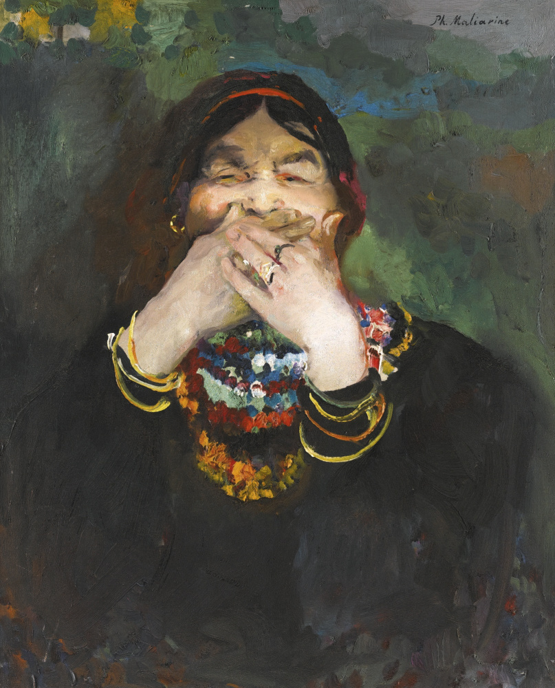 Filipp Andreevich Malyavin. The laughing woman