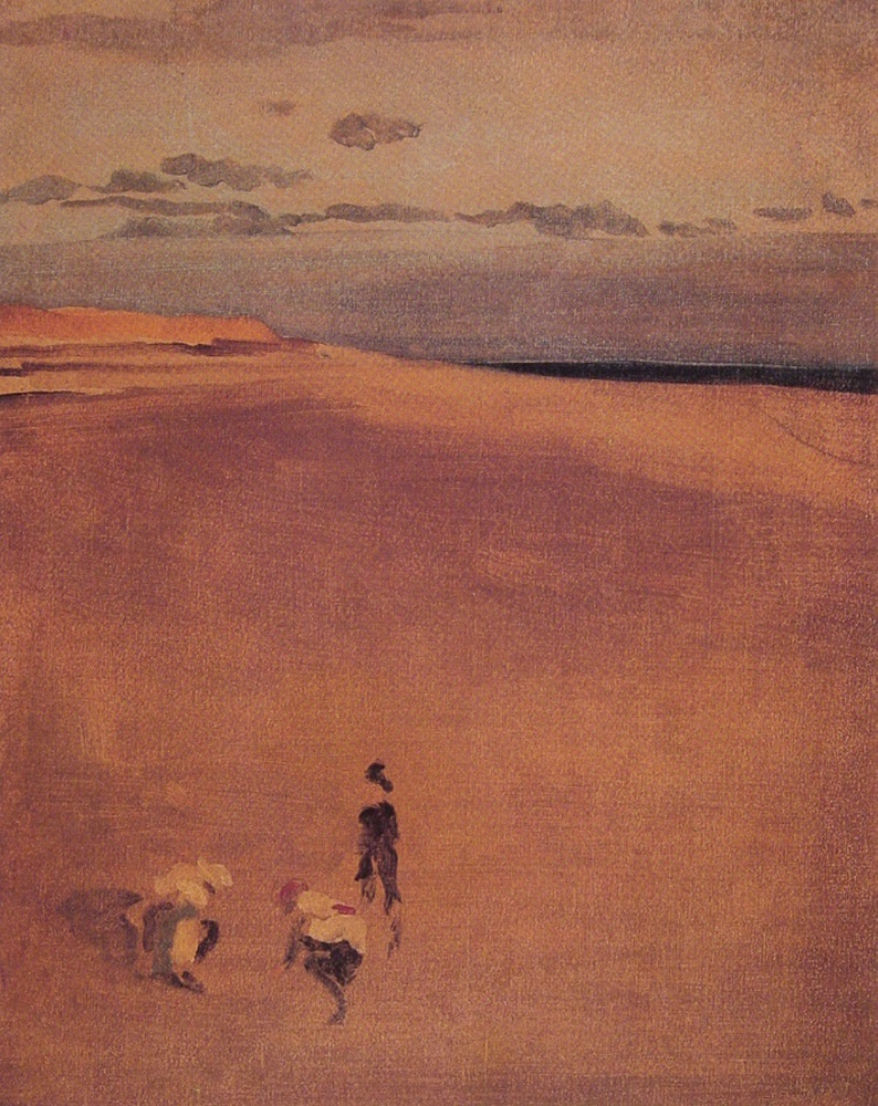 James Abbot McNeill Whistler. The beach at Selsey bill