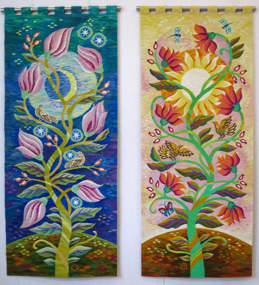 Tapestry "Day and Night" (Diptych)