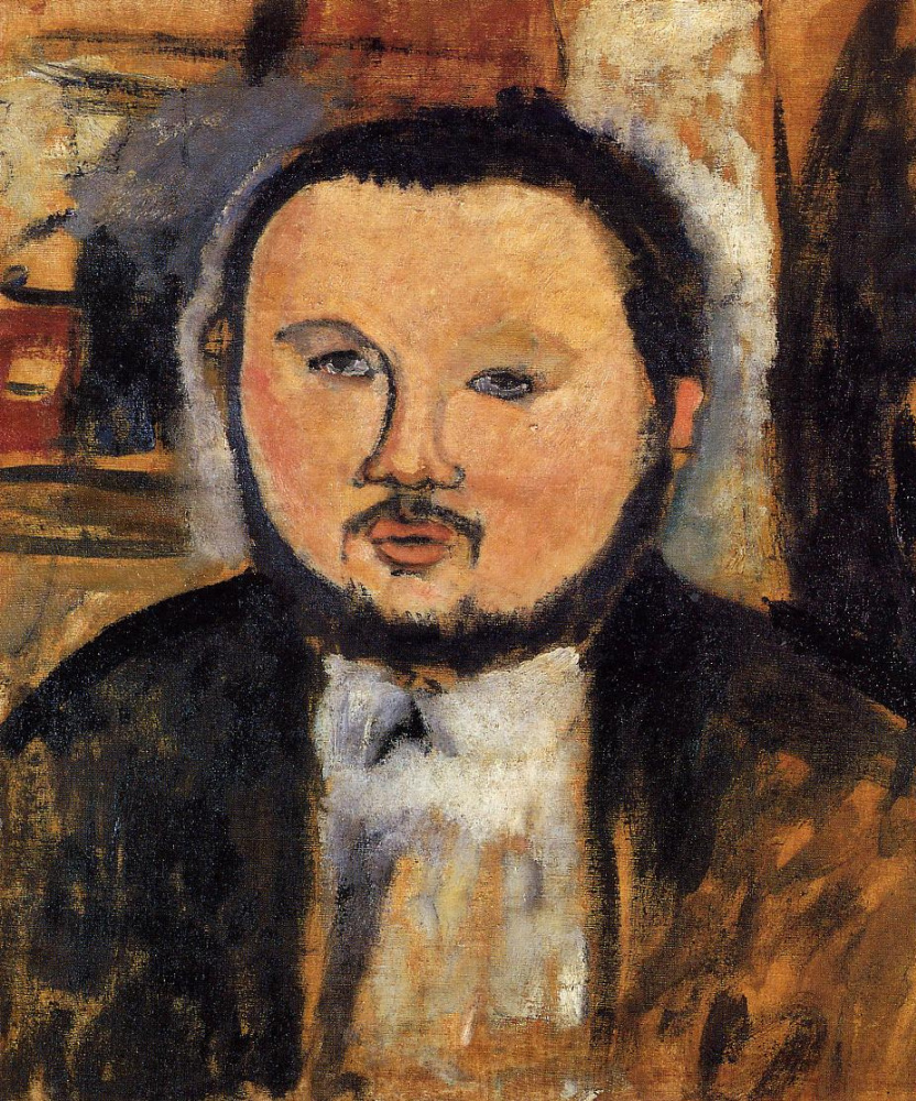 Amedeo Modigliani. Portrait Of Diego Rivera