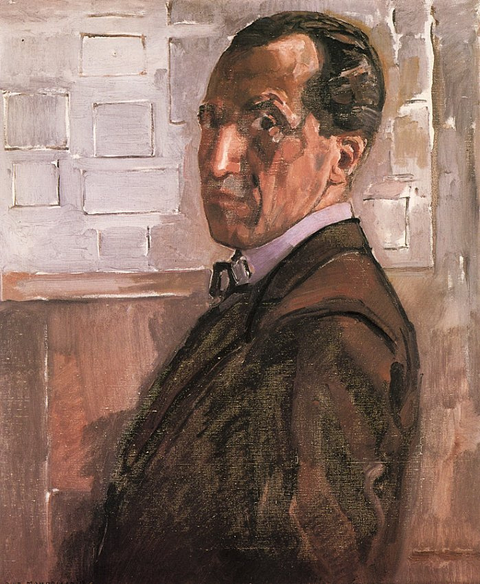 Piet Mondrian. Self-portrait