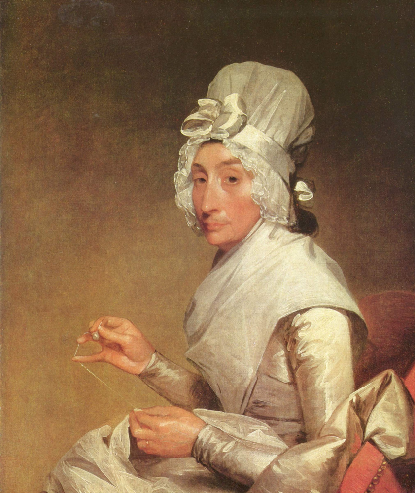 Gilbert Stuart. Portrait of Mrs. Richard Yates