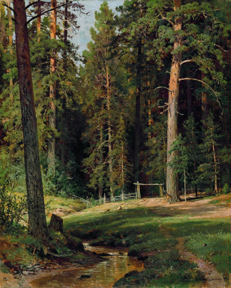 Ivan Ivanovich Shishkin. The edge of the forest