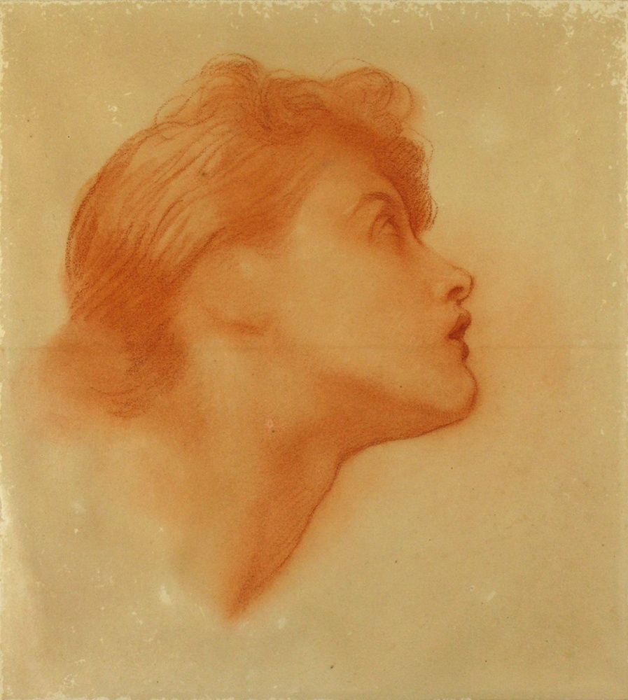 George Frederick Watts. Sketch of the figure of Love for "Love and Life"