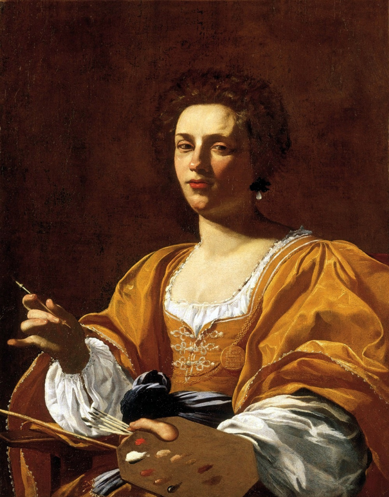 Simon Vouet. Portrait of Artemisia Lomi Gentileschi