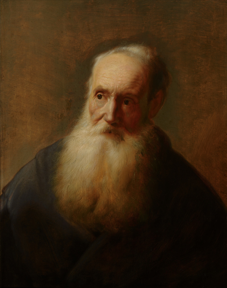 Jan Livens. El retrato de un anciano con barba