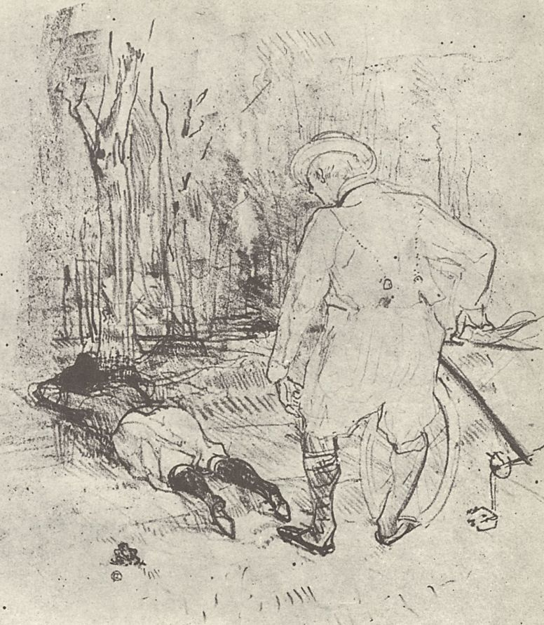 Henri de Toulouse-Lautrec. Cyclists