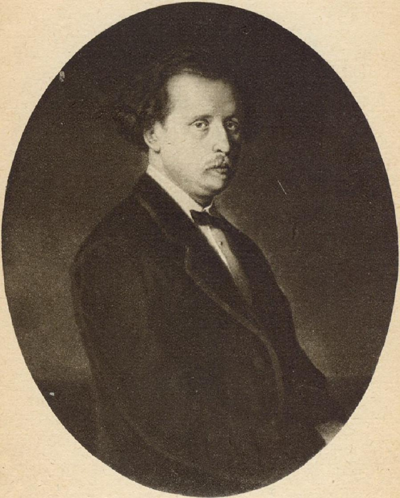 Vasily Grigorievich Perov. Portrait Of Nikolai Rubinstein