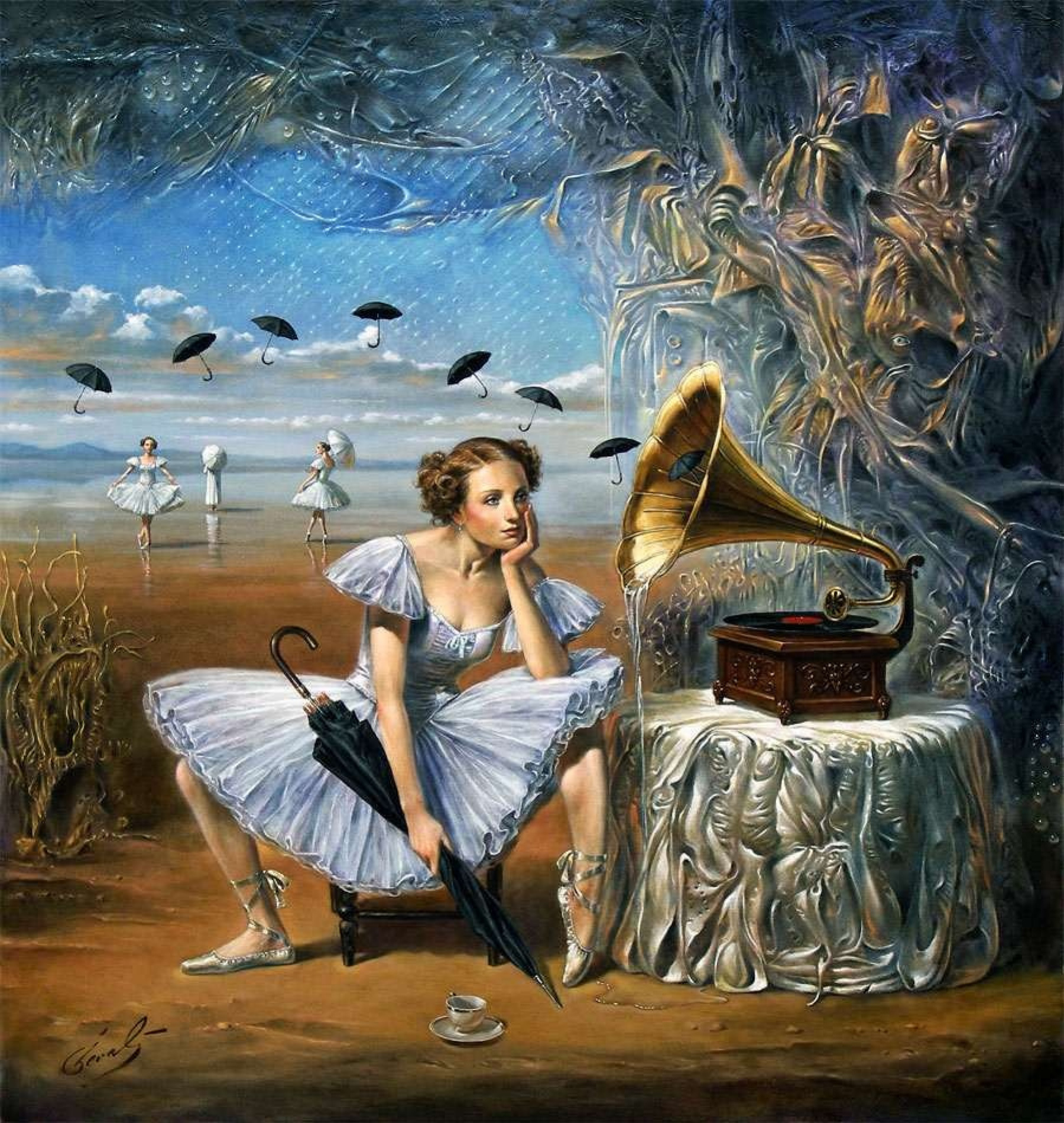 The melody of the rain, XX by Mikhail Khokhlachov: History