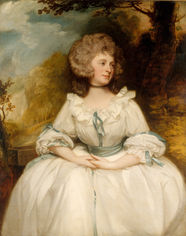 George Romney. Portrait of Jane Buller, Mrs. William Lemon