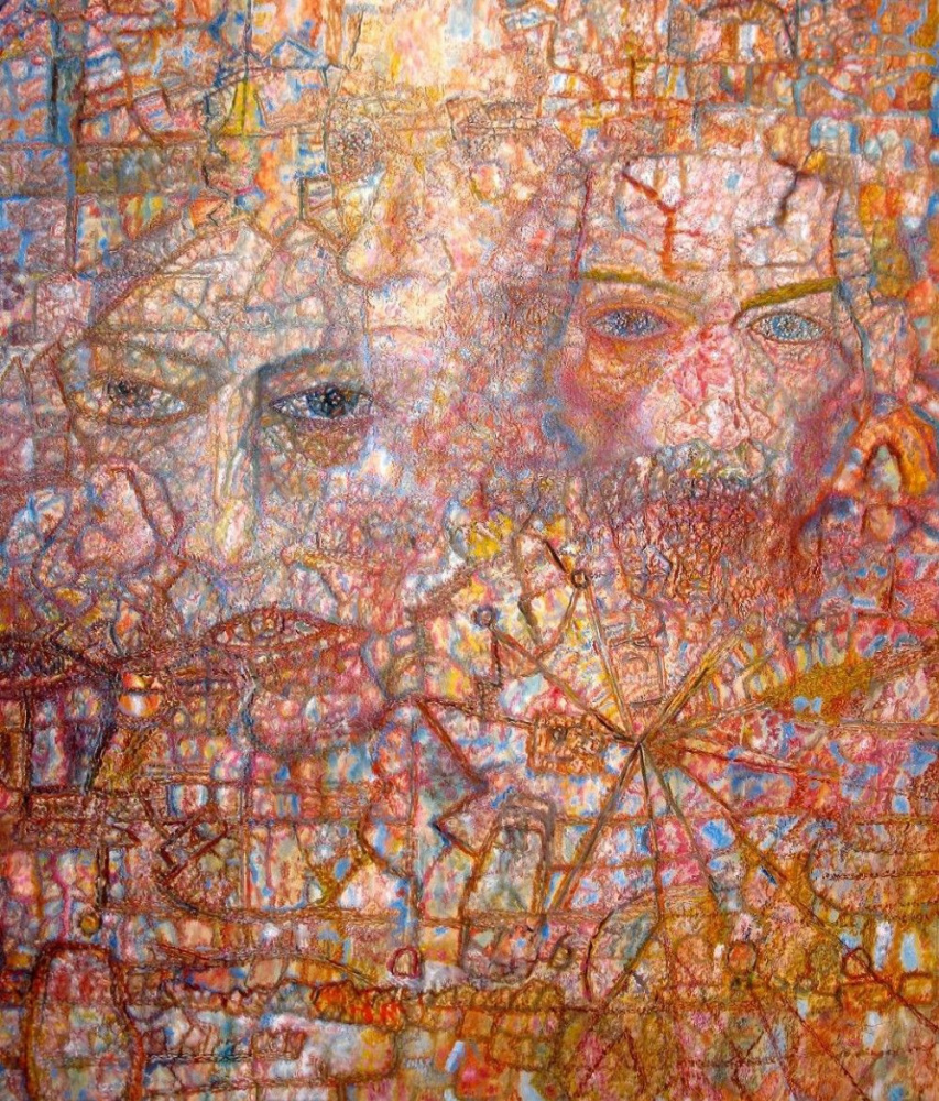 Pavel Filonov. Faces (the Faces on the icons)