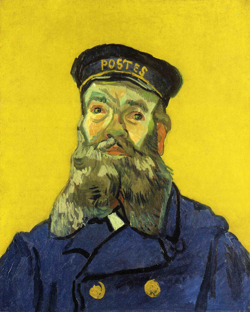 Vincent van Gogh. Portrait of the postman Joseph Roulin (option)