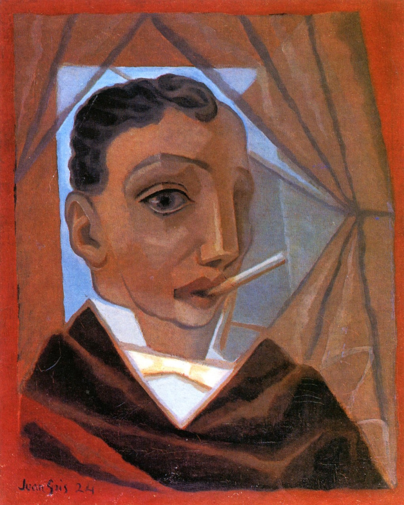 Juan Gris. Un uomo con una sigaretta