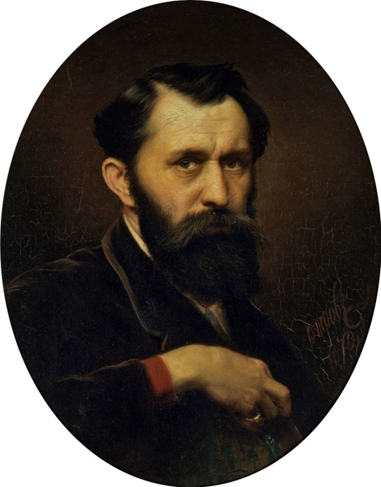 Vasily Grigorievich Perov. Self-portrait