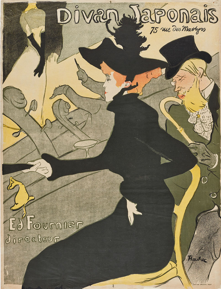 Henri de Toulouse-Lautrec. Divan Japonais