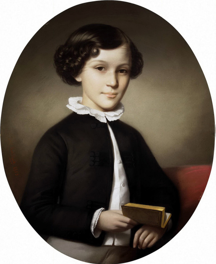 Ippolit Robillard. Portrait of a boy