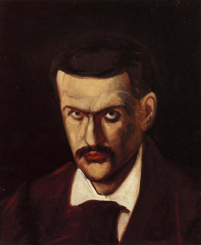 Paul Cezanne. Self-portrait