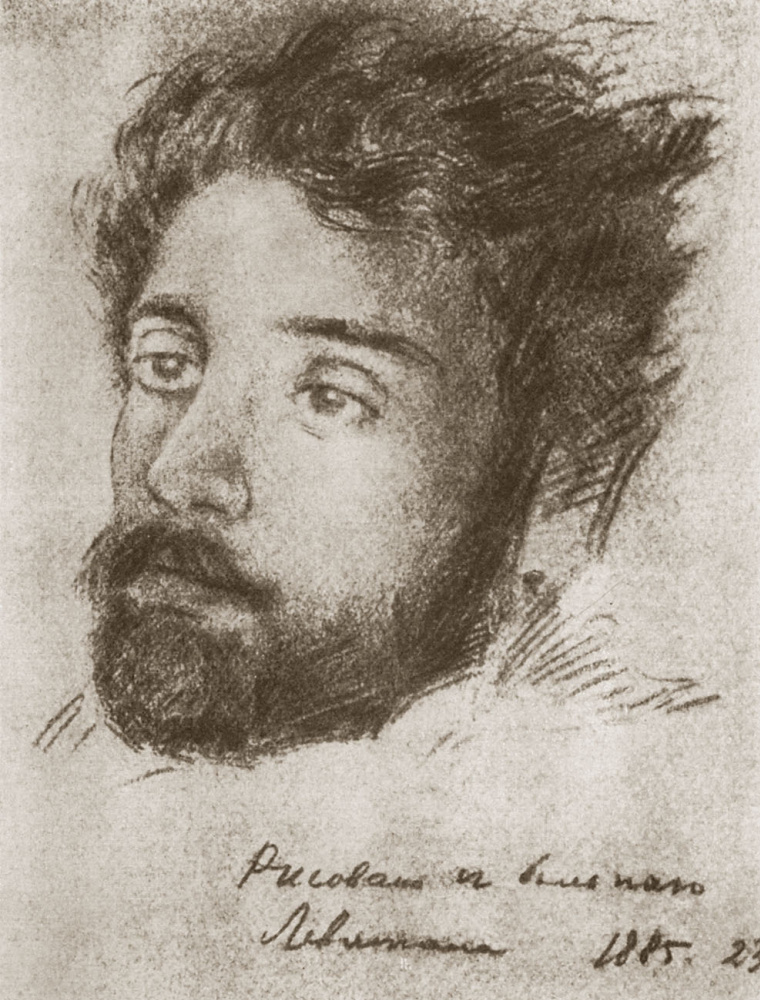 Nikolai Pavlovich Chekhov. Portrait of a patient Levitan