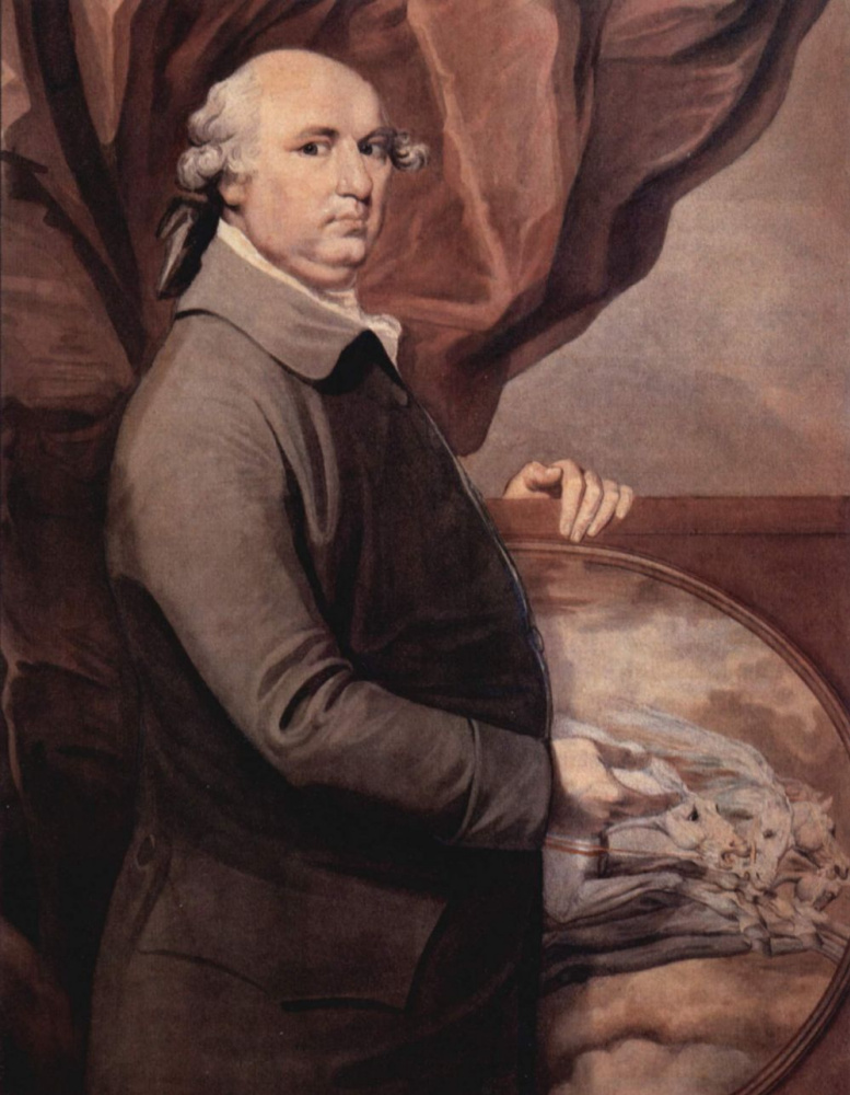 George Stubbs. Self-portrait