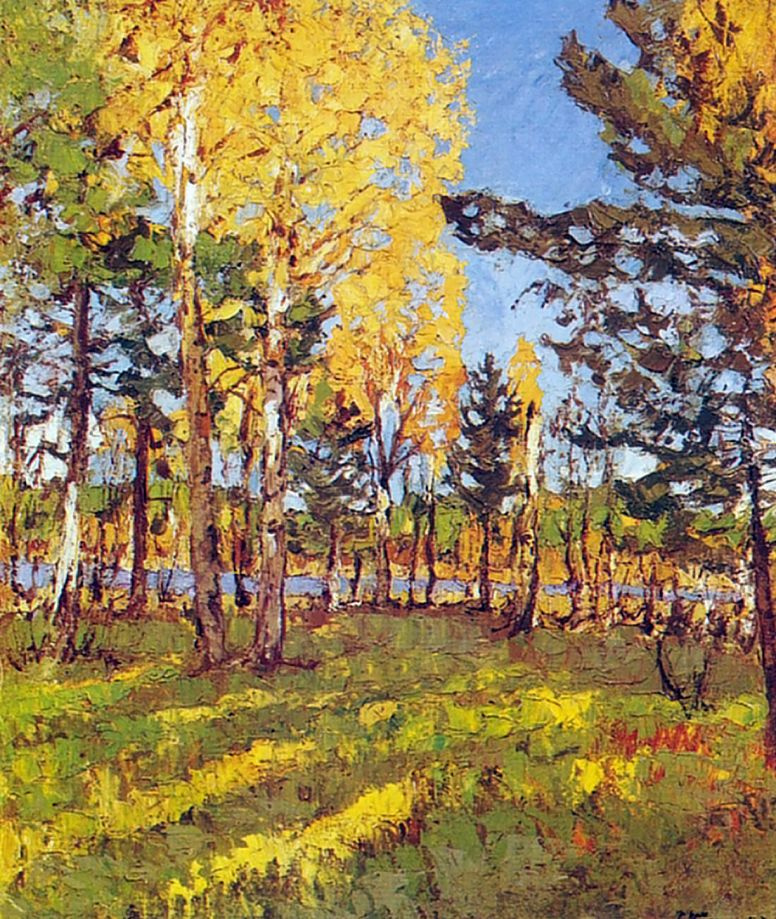 Leonard Victorovich Turzhansky. Golden autumn