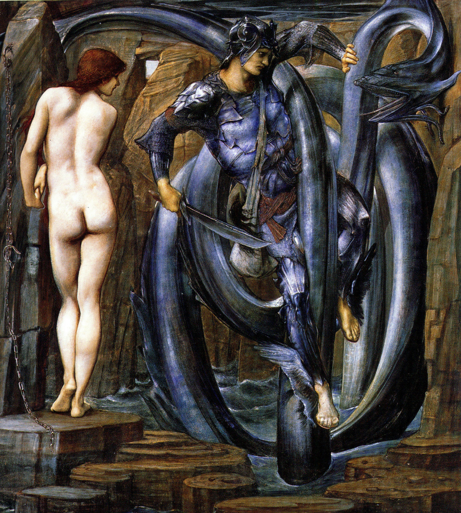 Edward Coley Burne-Jones. Perseus. Execution of the sentence