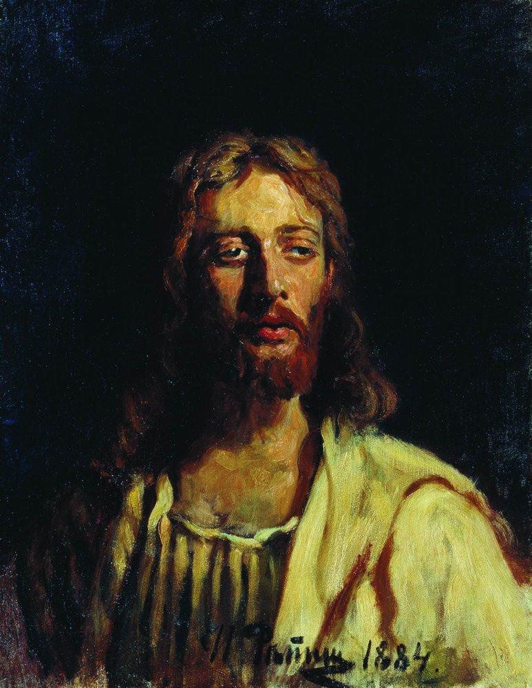 Ilya Efimovich Repin. Christ. Etude