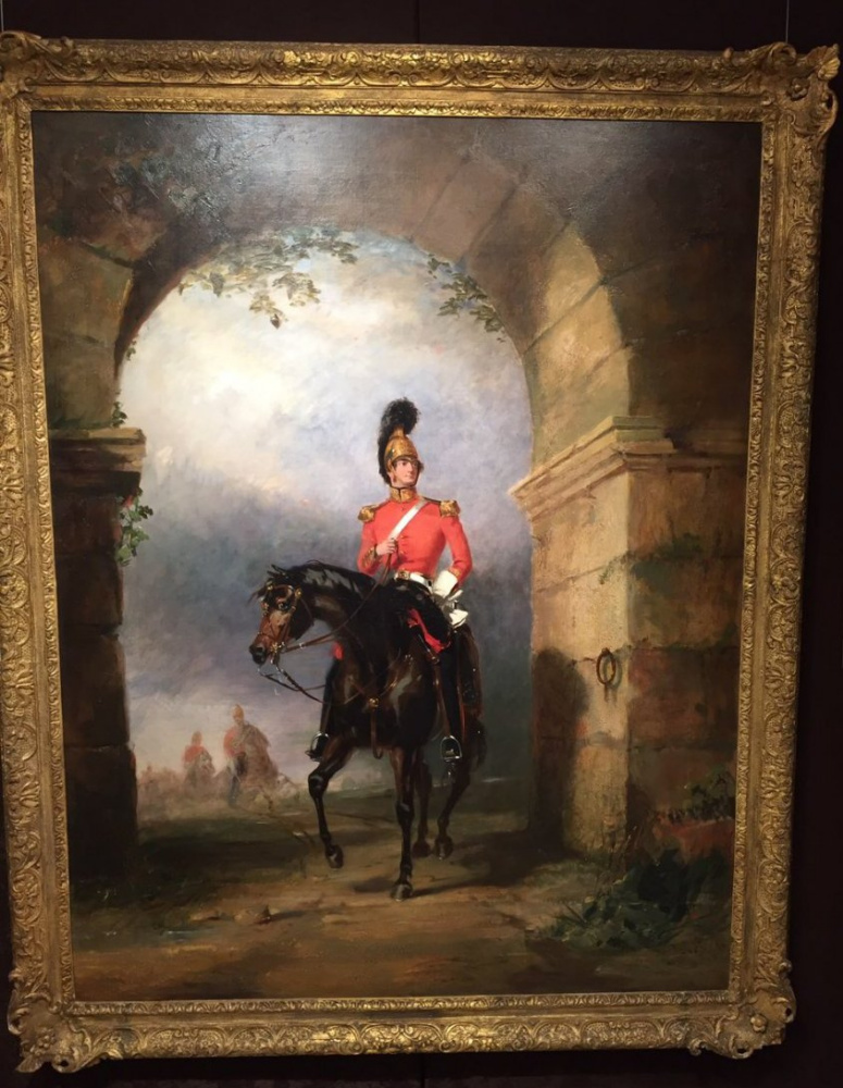 Portrait of an officer of the Guard Dragoons of the British Army