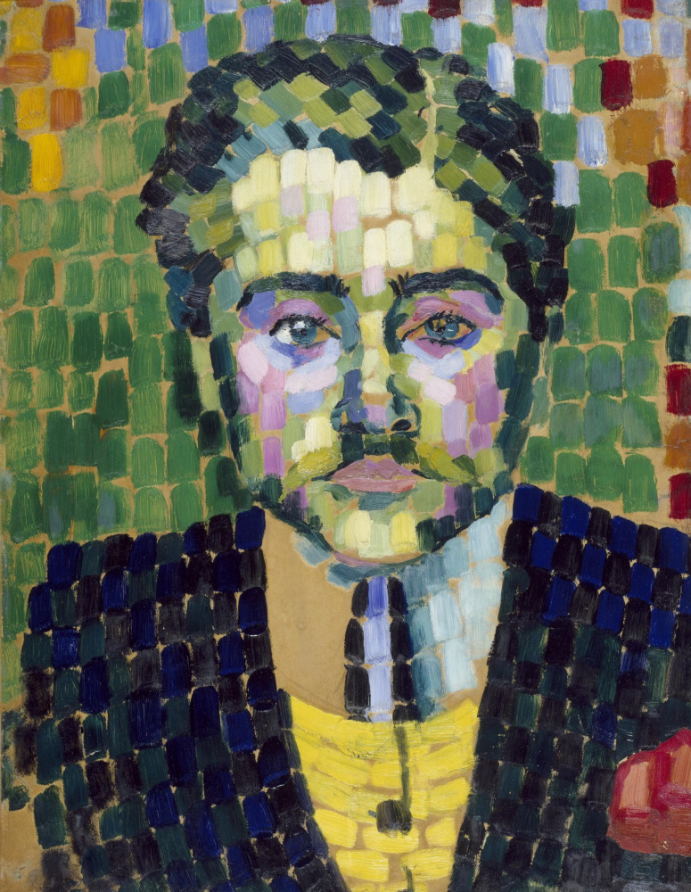Robert Delaunay. Portrait of Jean Metzenge