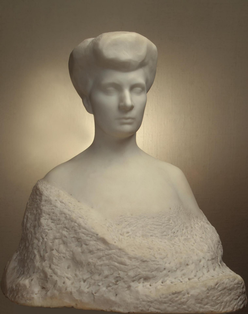 Auguste Rodin. A Portrait Of Barbara Sergeevny Eliseeva