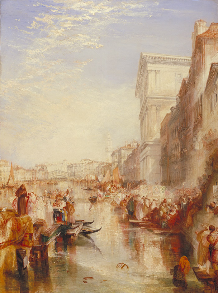 Joseph Mallord William Turner. The Grand Canal (a Street scene in Venice)