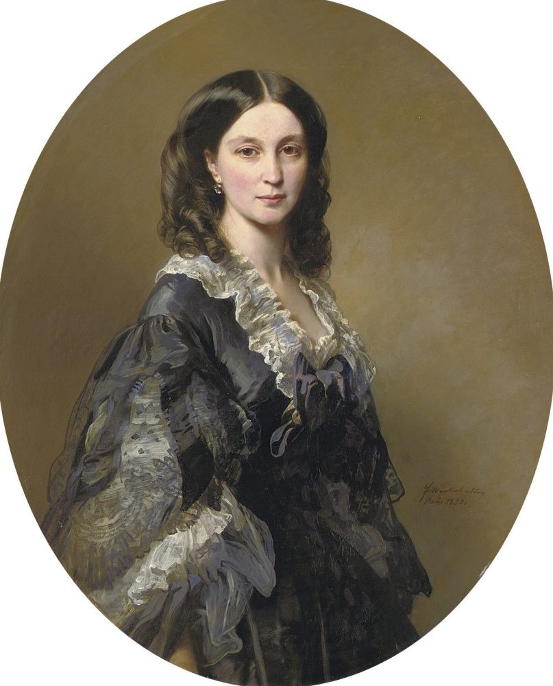 Franz Xaver Winterhalter. Portrait of Princess Baryatinskaya