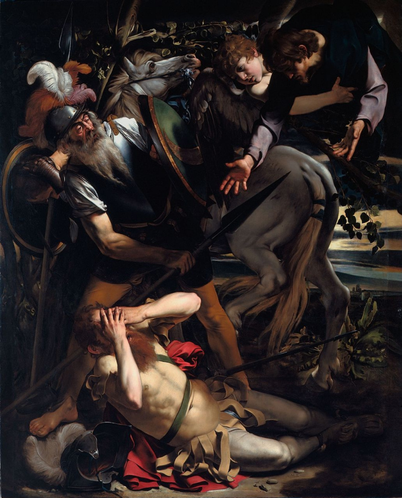 Michelangelo Merisi de Caravaggio. The Conversion of Saint Paul