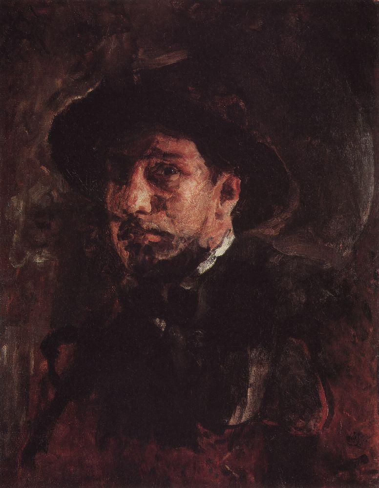 Valentin Aleksandrovich Serov. Selbstporträt