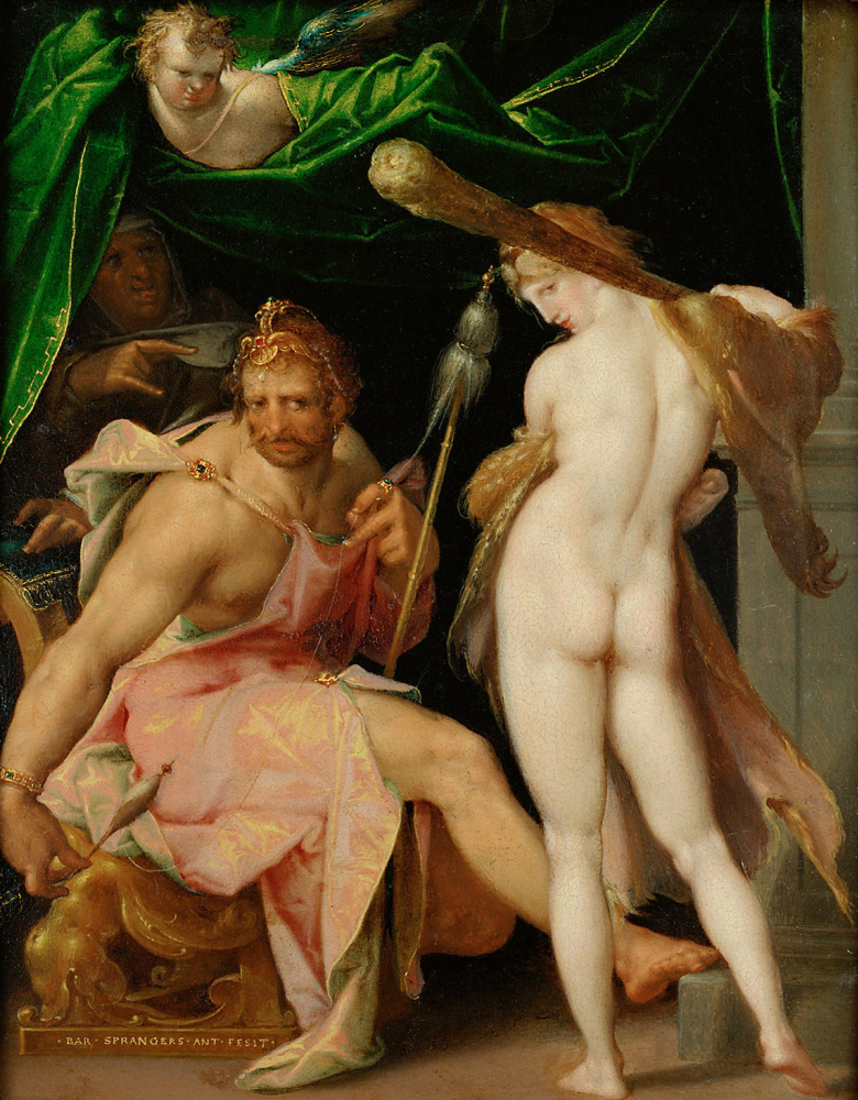 Bartholomeus Spranger. Seducing beauty