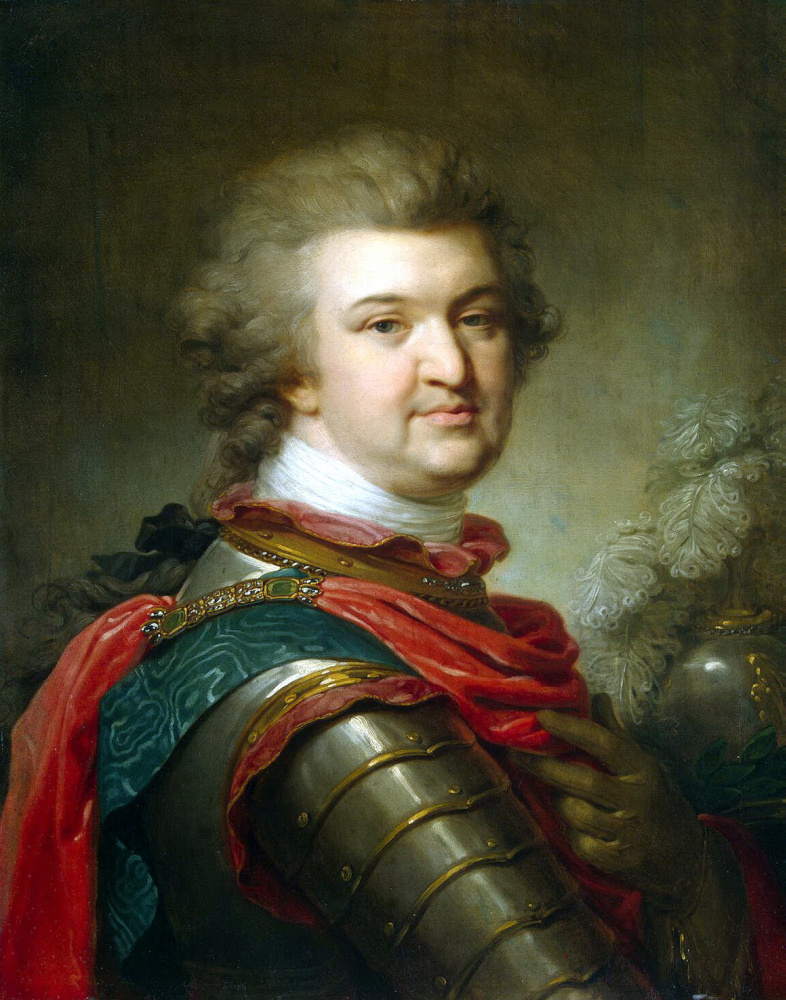 Johann Baptist Lumpy (older). Portrait of Prince Grigory Potyomkin-Tavrichesky