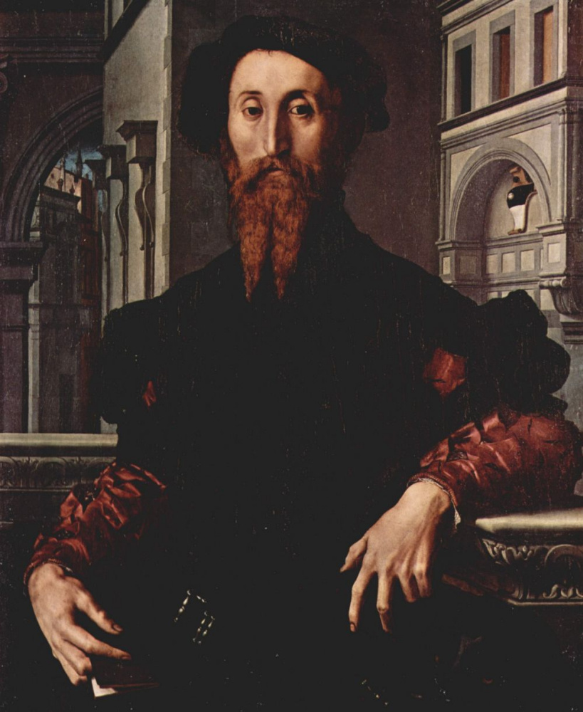 Agnolo Bronzino. Portrait of Bartolomeo Panchatica