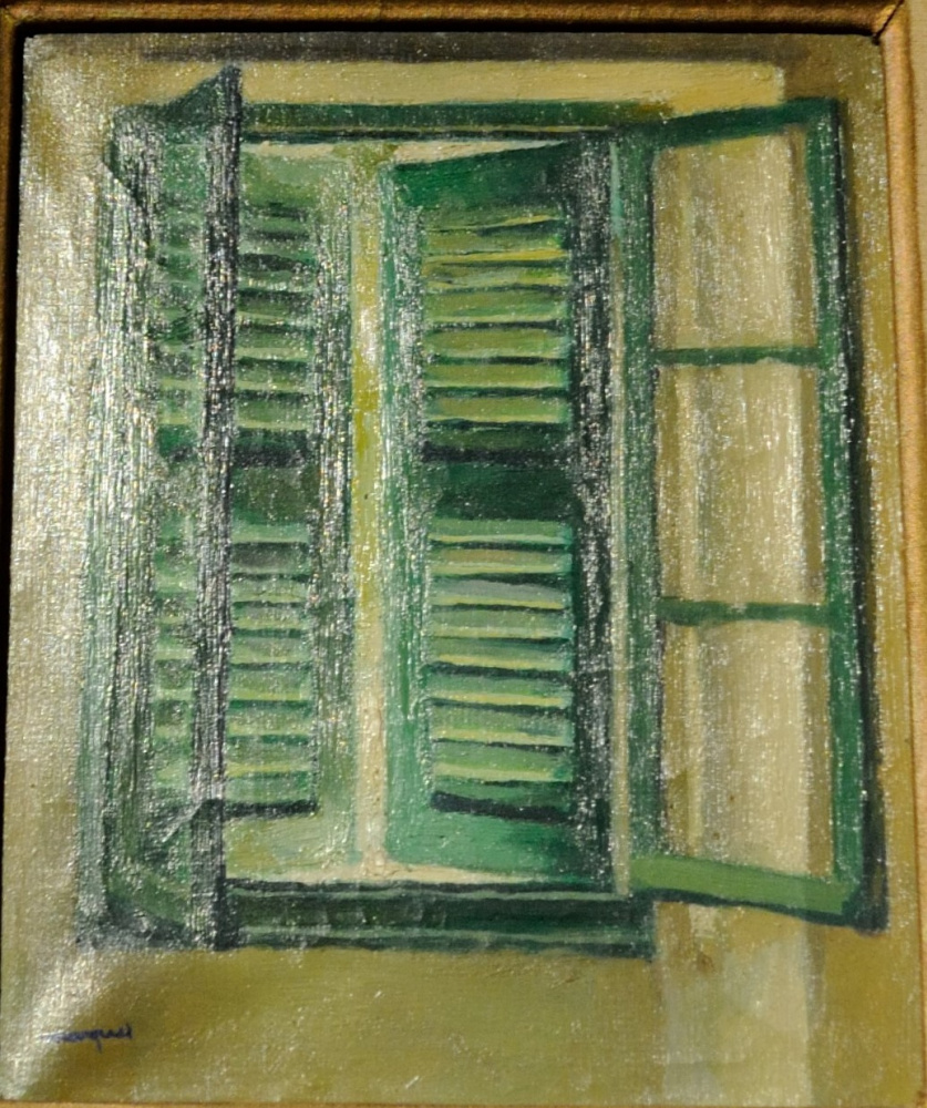Albert Marquet. Green shutters