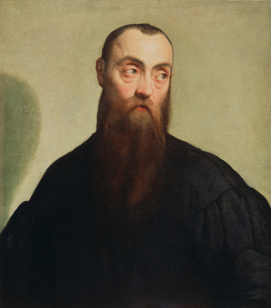 Якопо да Понте Бассано. Портрет мужчины с бородой