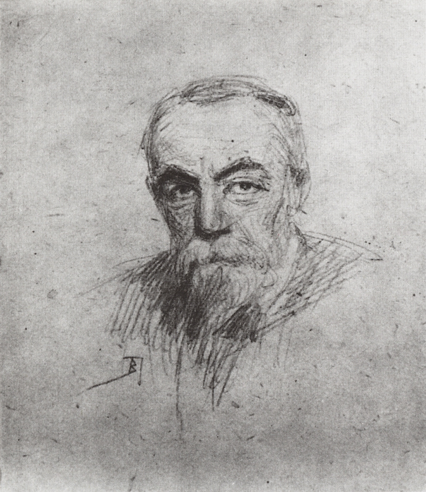 Vasily Polenov. Self-portrait